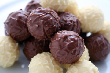 Trüffelpralinen