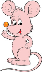Pink mouse 
