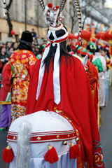 Obraz premium Défilé nouvel an chinois