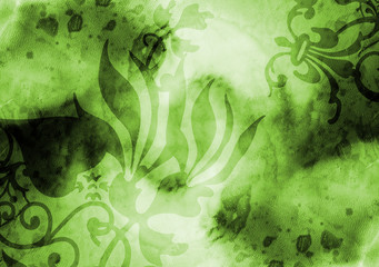 abstrakte Grafik mit Ornamenten © Steffen Kögler