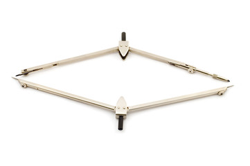 series object on white - tool - draftsman's instrument