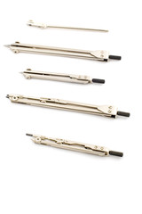 series object on white - tool - draftsman's instrument