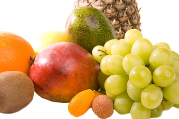 Assortment of Fruit - close up