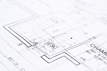 Plan de maison et de batiment