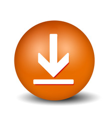 Download Button - orange