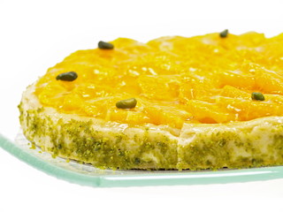 orangen pistazien torte
