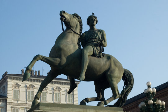 statua di Polluce, Torino