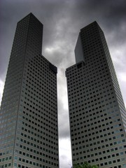 Obraz premium Singapore - Skyscrapers