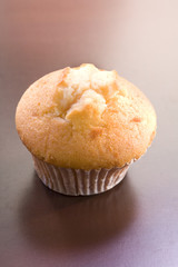 Backfrischer Vanillemuffin