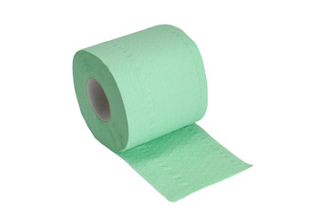Toilet paper isolated