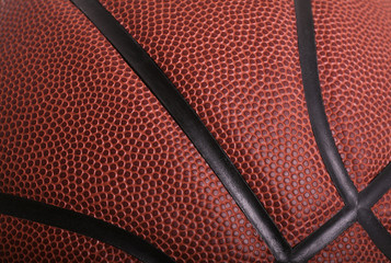 Closeup Shot of a Basketball