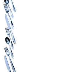 Left-Sided Silverware Border