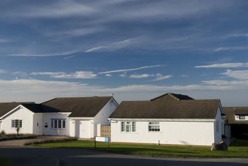 Fototapeta na wymiar Residences in Llandudno. Wales