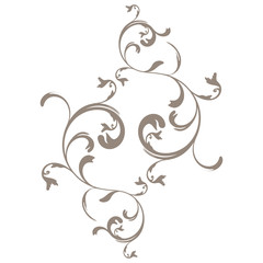 vector serie - flower arabesque