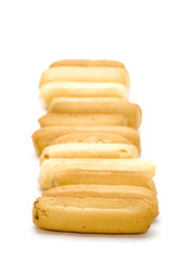 object on white - food - shortbread