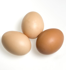 three eggs