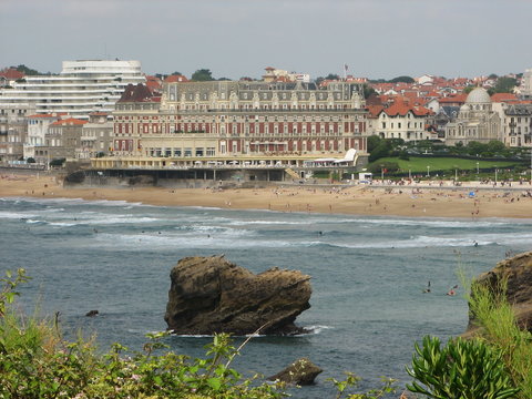 La plage du Biarritz