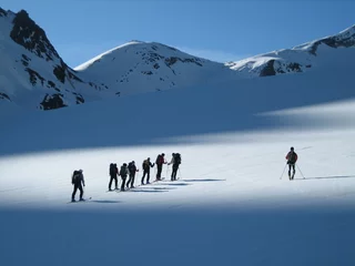 Foto op Canvas Randonnée à ski 2 © vigorin