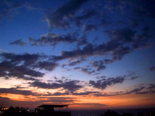 atardecer