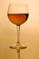 Vino Bianco in Bicchiere