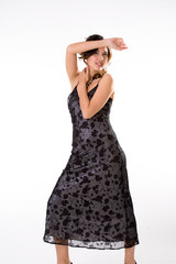 young active woman in a joyful and happy mood