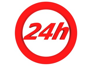 24 stunden lieferung