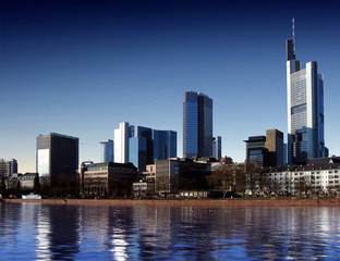 Fototapeta na wymiar Frankfurt am Main / Niemcy - Skyline