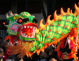 Nouvel an chinois - Danse du dragon © nfrPictures