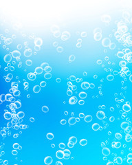 Rising air bubbles