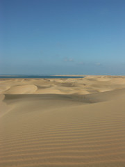dunes de sable fin