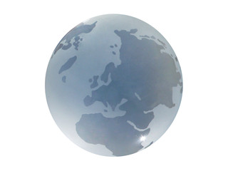 Planète Terre continent europe blanc