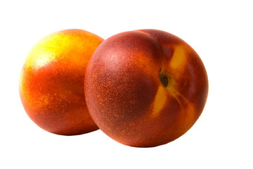 Two Ripe Nectarines