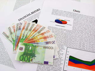 Financial reports and euros