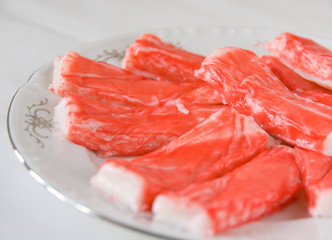 Crab meat (imitation)