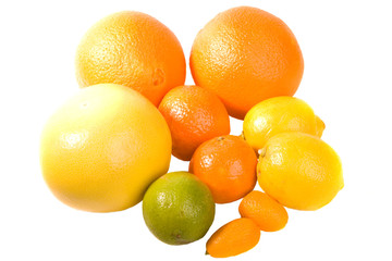Various Citrus Fruits