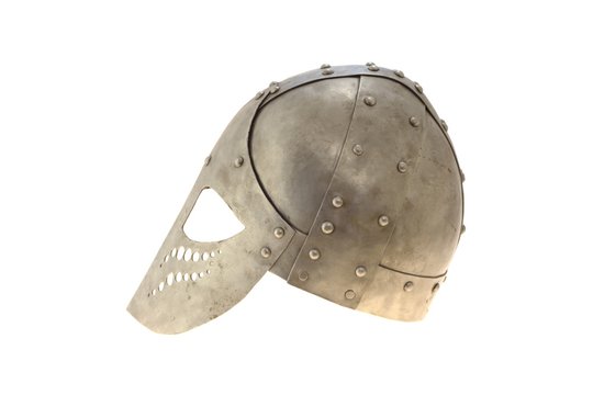 Helmet, isolated, side view