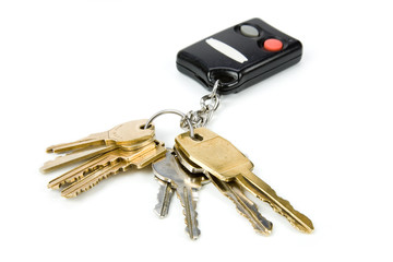 car keys and  Remote Control