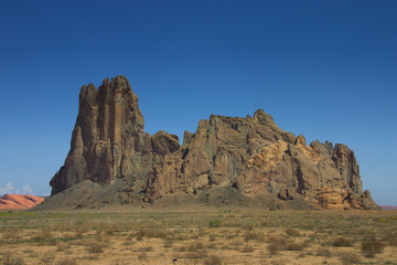 Fototapeta premium A large outcropping near Kayenta Arizona