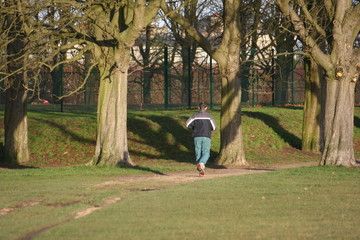 Jogging en forêt