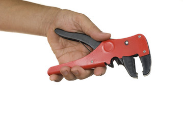 Tool on hand of a home worker