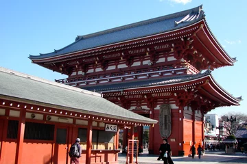 Fotobehang Temple Sensoji à Tokyo © Delphotostock