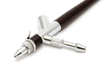 Naklejka premium series object on white - tool - draftsman's instrument
