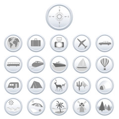 VECTOR Travel and Tourism icons