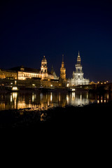 Naklejka premium Elbpanorama Dresden