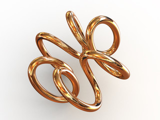 torus knot. 3d
