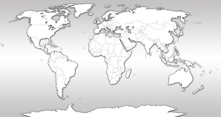 Une carte du monde