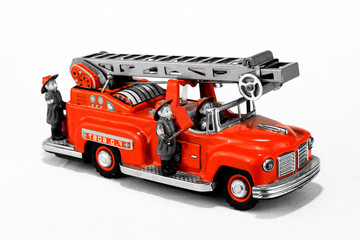vintage fire truck toy - 6244648