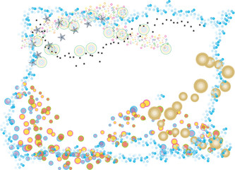 fond abstrait pour carte de fête