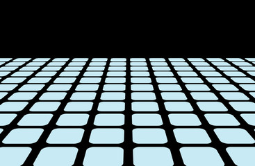 Obraz premium horizon line grid