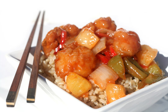 Chinese Food - Sweet And Sour Chicken